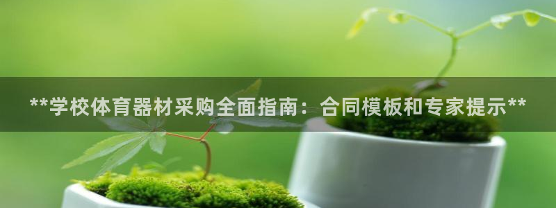 z6尊龙z6：**学校体育器材采购全面指南：合同模板