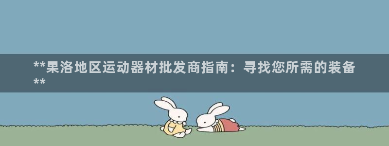 国际凯时ag优质运营商：**果洛地区运动器材批发商指