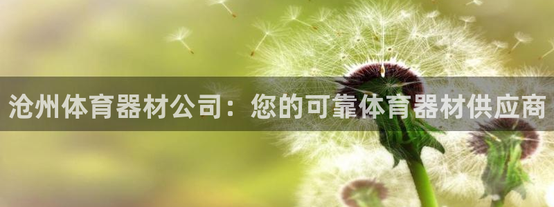 agz6尊龙凯时集团：沧州体育器材公司：您的可靠体育