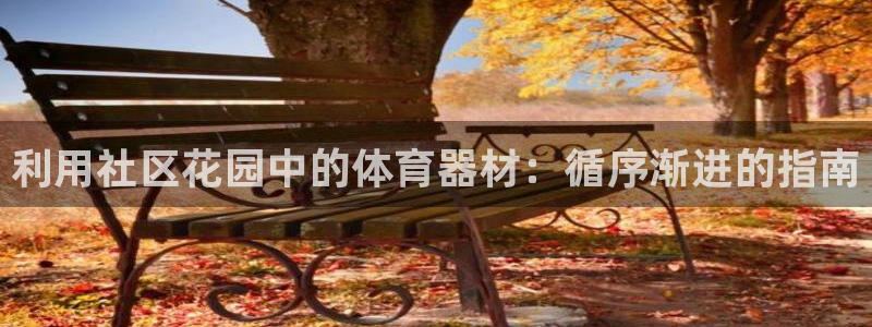 凯时国际app首页下载：利用社区花园中的体育器材：循