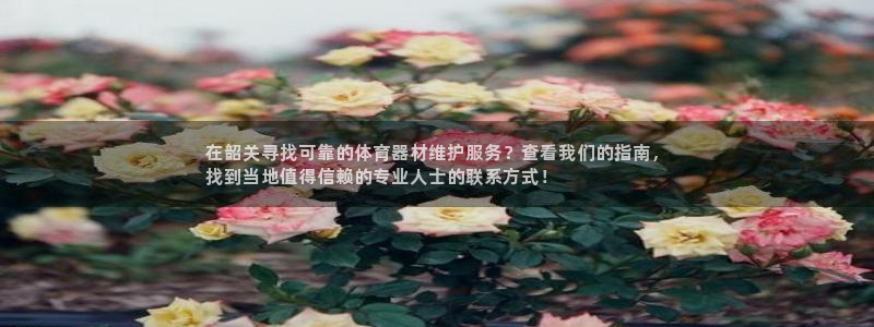 凯时平台app：在韶关寻找可靠的体育器材维护服务？查