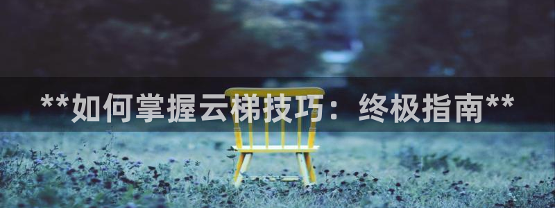 凯时网上官方网站：**如何掌握云梯技巧：终极指南**