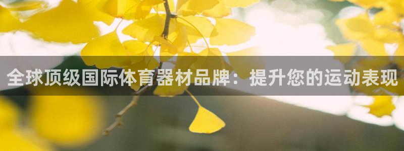 尊龙凯时存款不上分：全球顶级国际体育器材品牌：提升您